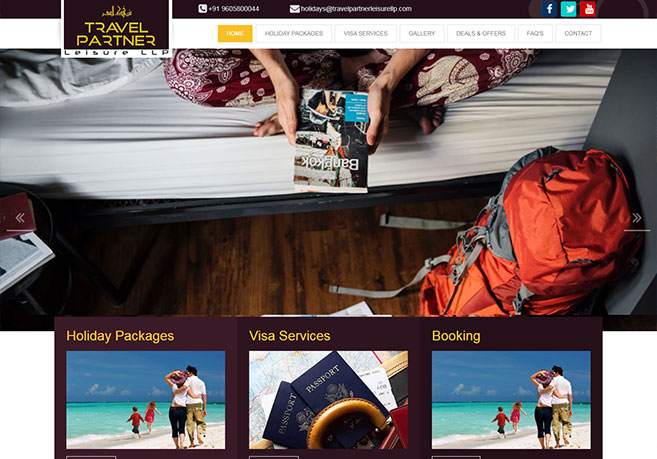 This is a image of our portfolio named travel leisure for Quintesolutions